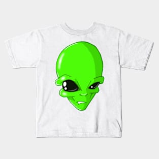 Alien green Kids T-Shirt